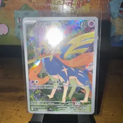 Zacian 100/094 ME02: Phantasmal Flames NM Pokemon Card TCG - Image 1