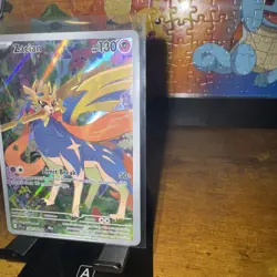 Zacian 100/094 ME02: Phantasmal Flames NM Pokemon Card TCG - Image 2