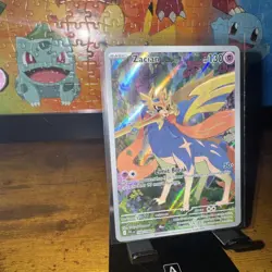 Zacian 100/094 ME02: Phantasmal Flames NM Pokemon Card TCG - Image 3