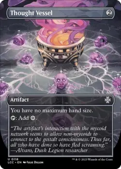 Thought Vessel (Borderless) -Foil Medium Play MTG - Image 1