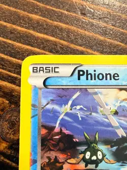 2013 Pokemon Basic Phione Holo 36/ 113 Card TCG - Image 2