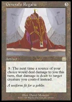 General's Regalia - Light Play MTG Mercadian Masques - Image 1
