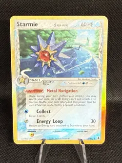 Pokemon TCG Starmie Delta Species Holo Rare Card 15/113 - Image 1