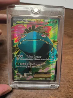 Venusaur EX Full Art Holo Ultra Rare 141/146 XY Pokemon TCG Card - Image 1