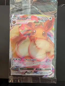Eevee VMAX SWSH087 SWSH: Sword & Shield Promo Cards Holo Sealed - Image 1