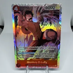 Bandai One Piece Card Game - Monkey.D.Luffy SR Foil - OP16-015 SR EN 6000 - Image 1