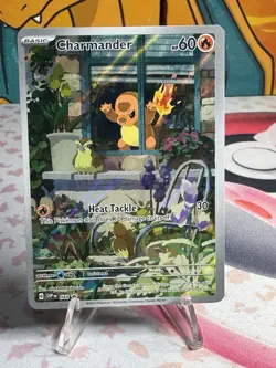 Pokemon TCG Obsidian Flames Charmander #044 SVP EN Black Star Promo - Image 1