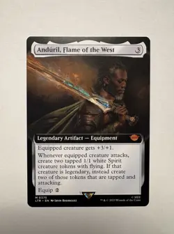 Anduril, Flame of the West (Extended Art) Mythic • 0375 - Image 1