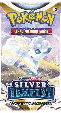 Pokemon TCG Sword & Shield Silver Tempest booster packs sealed lot of 21 - Image 1