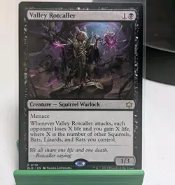 Valley Rotcaller 0119 Regular Rare BLB Bloomburrow MTG NM M NP - Image 1