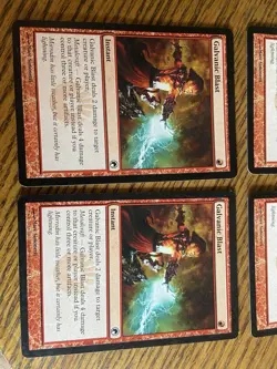 MTG Galvanic Blast - Scars Of Mirrodin #91 X4 - Image 4