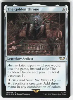 The Golden Throne 157 Universes Beyond: Warhammer 40,000 Magic: The Gathering NM - Image 1