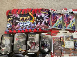Pokemon Lot Of Sealed Product! Blisters, Tins, 3 Pack Blisters & More! - Image 4