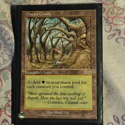 Gaea's Cradle Near Mint! nm Urza's Saga Rare MTG Magic Legendary Land - Image 1