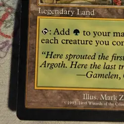 Gaea's Cradle Near Mint! nm Urza's Saga Rare MTG Magic Legendary Land - Image 3