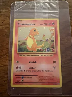 Pokemon TCG: Charmander 9/108 Toys R Us Promo Sealed NEW - Image 1