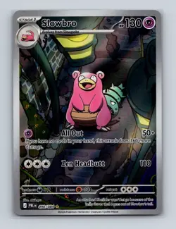 Slowbro 090 2026 Pokemon Pitch Black Illustration Rare Card NM+ (a) - Image 1