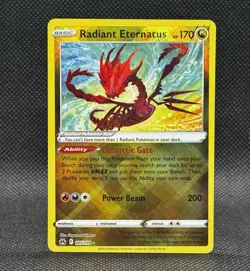 RADIANT ETERNATUS 105/159 CROWN ZENITH POKEMON (HOLO, NM) - Image 1