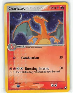 Charizard 6/108 Holo Rare Power Keepers Pokemon DMG Sugimori - Image 1