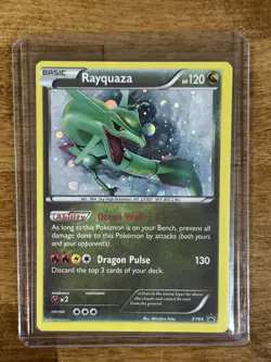 2015 Pokemon Rayquaza XY64 XY Holo Promo - Image 1