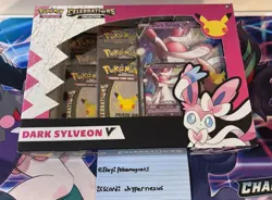 Pokemon TCG Celebrations Dark Sylveon V Collection Box Factory Sealed, Read Desc - Image 1