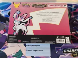 Pokemon TCG Celebrations Dark Sylveon V Collection Box Factory Sealed, Read Desc - Image 2