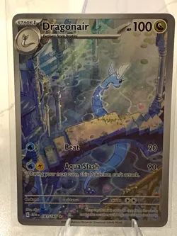 The Pokemon Company Dragonair Illustration Rare Full Art Holo 181/165 - Image 1