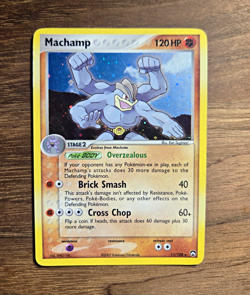 Pokemon TCG Machamp 11/108 Secret Wonders Holo Rare Stage 2 120 HP EN 2007 - Image 1