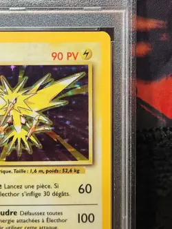 Pokemon TCG 1999 - PSA 6 - Zapdos Holo 1st Edition 16/102 - French Electhor - Image 5