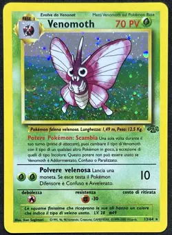 POKEMON~VENOMOTH~13/64~HOLO~JUNGLE~ITA~NM - Image 1