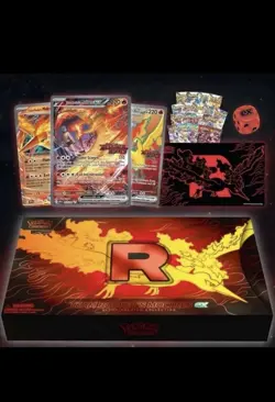 Pokemon Team Rocket’s Moltres EX Ultra Premium Collection Sealed UPC - Image 1
