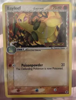 Pokemon TCG Bayleef Delta Species Reverse Holo 26/101 Dragon Frontiers Stamped - Image 1