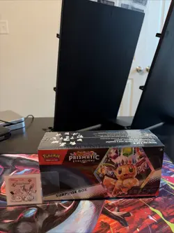 Pokemon Prismatic Evolutions Surprise Box 1st Print Non Costco ****Serious Buyer - Image 1