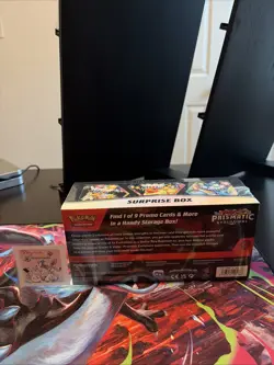 Pokemon Prismatic Evolutions Surprise Box 1st Print Non Costco ****Serious Buyer - Image 3