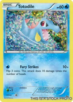 Totodile 005/012 McDonald's Promos 2016 Pokemon Holofoil MP - Image 1