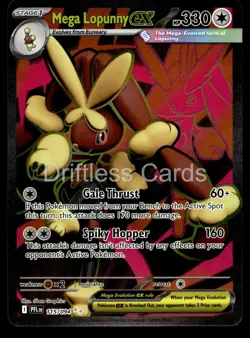 Mega Lopunny ex 115/094 Ultra Rare Phantasmal Flames Pokemon Holo NM/M - Image 1