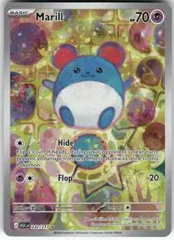 Marill 232/217 Illustration Rare Ascended Heroes Pokemon Holo Near Mint - Image 1
