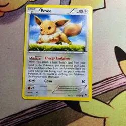 Eevee 80/111 Common Furious Fists Pokemon Lightly Played - Image 1