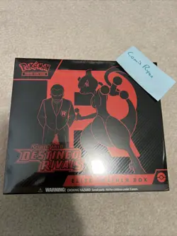 Pokemon Destined Rivals ETB Elite Trainer Box - Sealed. Product In Hand - Image 1