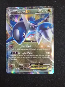 Pokemon LATIOS EX XY72 BLACK STAR Promo - Image 1