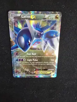 Pokemon LATIOS EX XY72 BLACK STAR Promo - Image 4