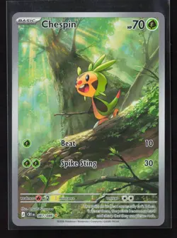 Chespin | 087/086 | Pokemon ME04: Chaos Rising NM - Image 1