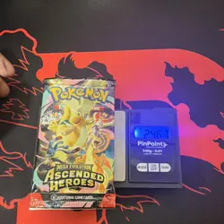 Pokemon TCG Very Heavy Ascended Heroes Pack! (24.67G) potential god pack !!! - Image 1