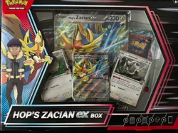 Pokemon TCG Hop's Zacian ex Box Kit Promo Oversized Booster English 2025 - Image 1