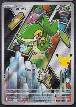 Snivy 049 Promo ME: Mega Evolution Promo Pokemon Holo Near Mint - Image 1