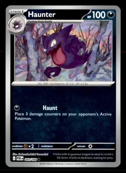 Haunter 049/088 Common Perfect Order Pokemon Reverse Holo Near Mint - Image 1