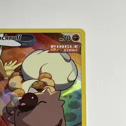 Rockruff - Silver Tempest - Full Art Holo Rare - NM TG07/TG30 - Pokemon TCG - Image 3