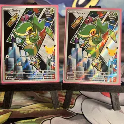 Snivy 049 Promo X2 Mega Evolution Promo Pokemon Holo Near Mint First Partner - Image 3