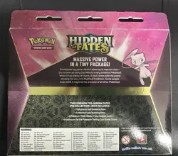 Pokemon TCG: MEW HIDDEN FATES Pin Collection Box :3 Booster Packs! - Image 2