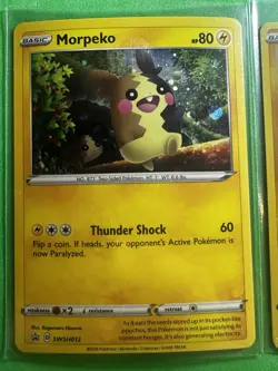 Pokemon Morpeko Promo Lot SWSH012 SWSH031 & 035/072 Reverse Holo NM - Image 2